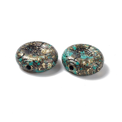 Opaque Retro Acrylic Beads OACR-H019-38-1
