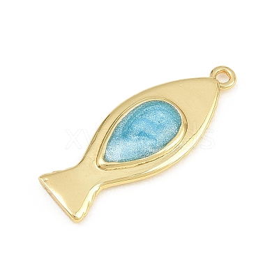 Brass Pendants KK-CBAAB9C-03G-02B-1