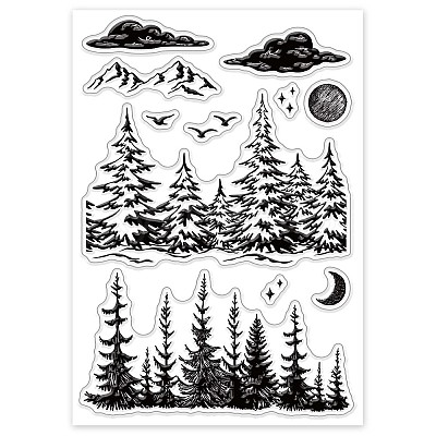 PVC Plastic Stamps DIY-WH0167-57-0411-1