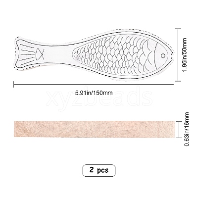 Unfinished Beech Wood Blank Spoon WOOD-WH0108-74-1