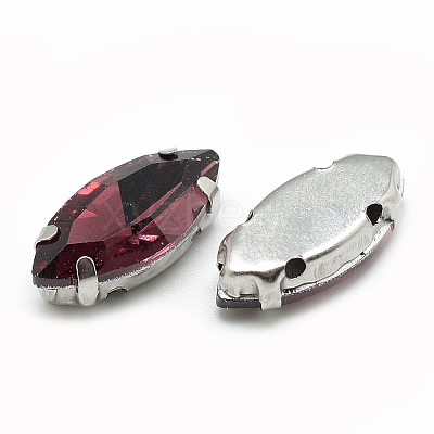 Sew on Rhinestone RGLA-T034-5x10mm-18-1