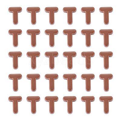Opaque Acrylic European Beads OACR-TAC0019-006T-1