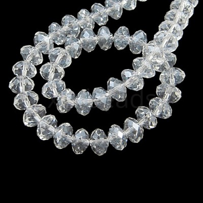 Glass Beads Strands X-GR10MMY-01L-1