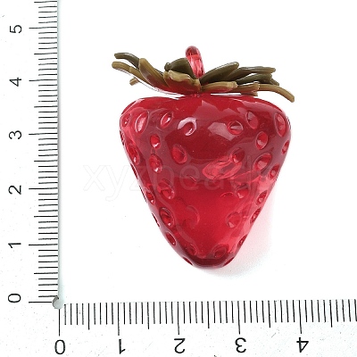 Transparent Acrylic Pendants OACR-I029-01A-1
