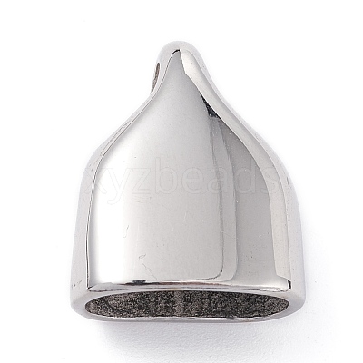 Tarnish Resistant 304 Stainless Steel Cord Ends STAS-K220-01B-P-1