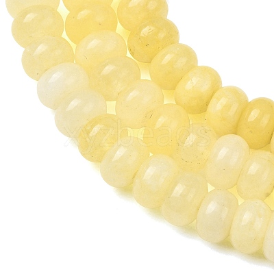 Dyed Natural White Jade Beads Strands GG-CBA9281-A15-5x8mm-1