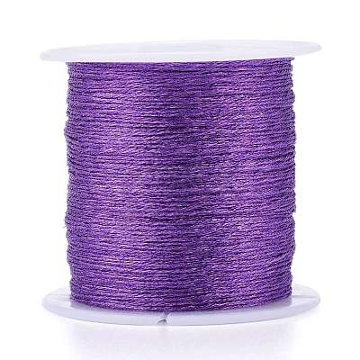 Polyester Braided Metallic Thread OCOR-I007-B-12-1