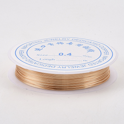 Round Copper Jewelry Wire CWIR-Q006-0.5mm-KC-1