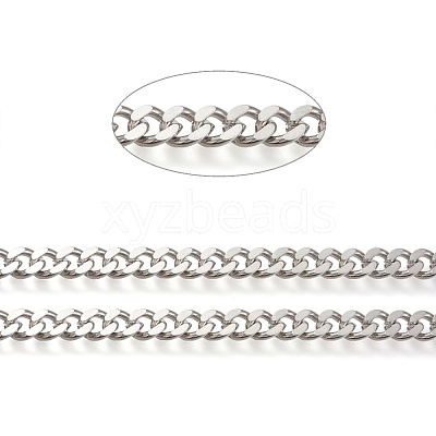 Brass Cuban Link Chains CHC-K010-03P-1