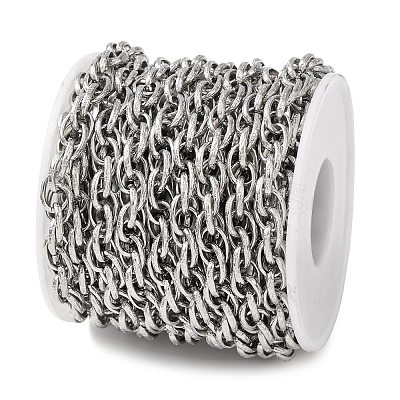 304 Stainless Steel Rope Chains CHS-A021-07D-P-1