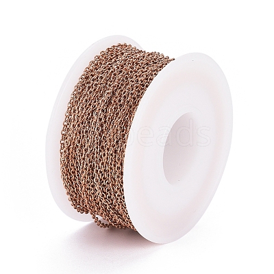 Ion Plating(IP) 304 Stainless Steel Cable Chains CHS-H009-25RG-1