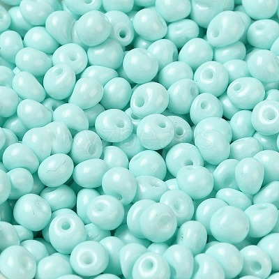 6/0 Opaque Baking Paint Glass Seed Beads X1-SEED-M012-02A-04-1