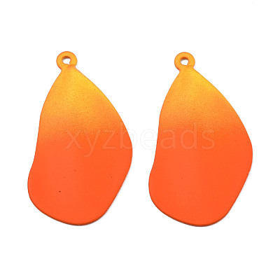 Spray Painted Iron Pendants IFIN-N008-026C-1