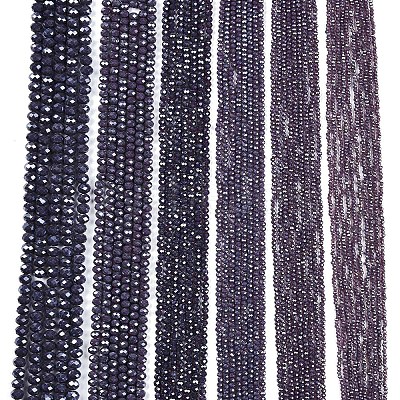 Electroplate Glass Beads Strands EGLA-A044-P8mm-A11-1