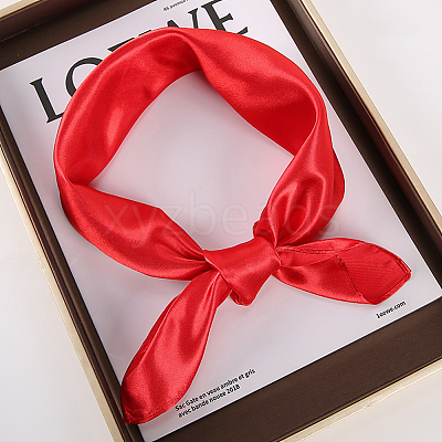 Detachable Satin Lady's Scarf AJEW-WH20072-79A-1