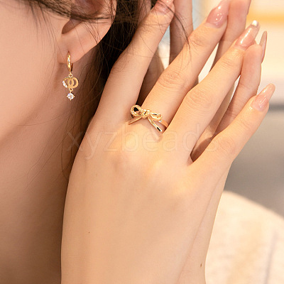 Bowknot 925 Sterling Silver Finger Rings for Women FS-WGCDFEC-03-1