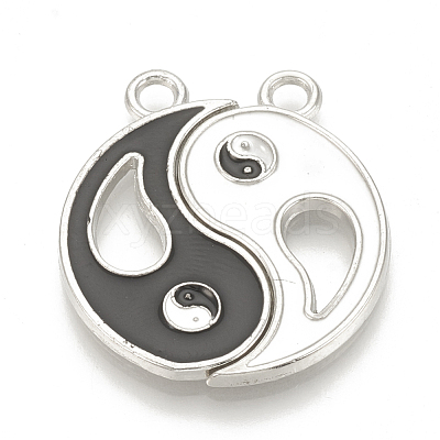 Alloy Enamel Split Pendants X-ENAM-S115-032-1