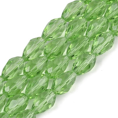 Transparent Glass Beads Strands EGLA-N013-T10mm-D13-1