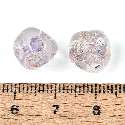 Handmade Foil Lampwork Beads FOIL-T007-01A-1