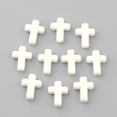 Opaque Acrylic Beads SACR-436-C01-1