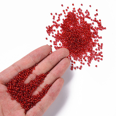 12/0 Glass Seed Beads LS-X1-SEED-A005-2mm-25-1