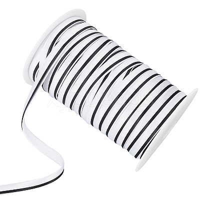 Polyester Satin Piping Ribbon OCOR-WH0091-32A-1