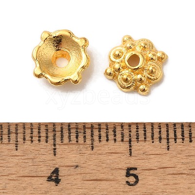 Tibetan Style Alloy Caps K095D012-1