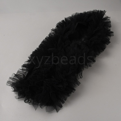 7-Layer Polyester Pleated Lace Trim OCOR-WH20006-03B-03-1