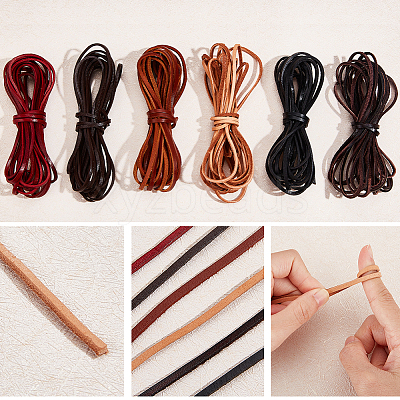 Cowhide Leather Cord WL-WH0008-05D-1