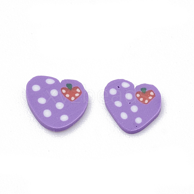 Handmade Polymer Clay Cabochons CLAY-T011-06-1
