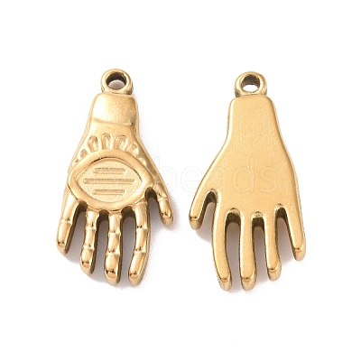304 Stainless Steel Pendants LS-STAS-G282-01G-1