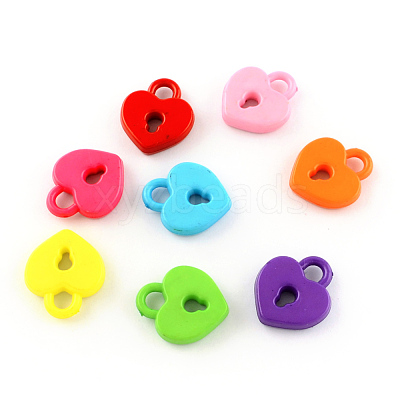 Opaque Acrylic Pendants X-SACR-Q159-M-1