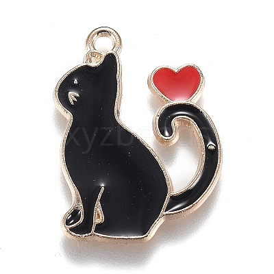 Alloy Enamel Pendants ENAM-TAG0001-04-1