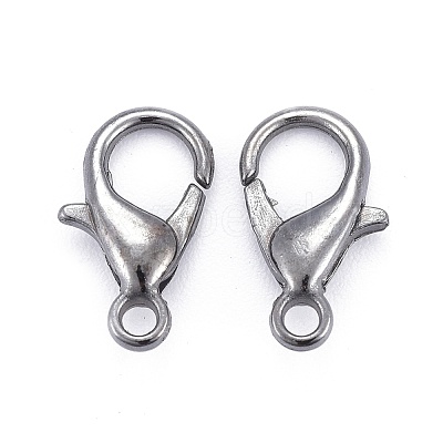 Zinc Alloy Lobster Claw Clasps E102-B-1