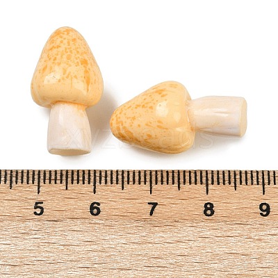 Mushroom Themes Resin Display Decorations DJEW-S002-01D-1
