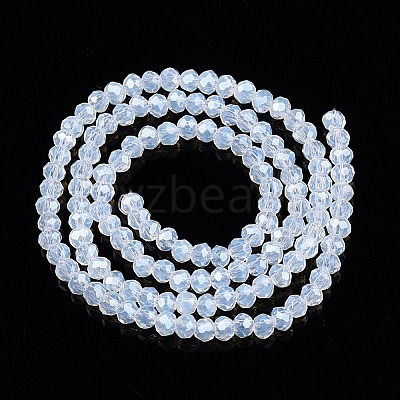 Electroplate Glass Beads Strands EGLA-A044-J3mm-A06-1