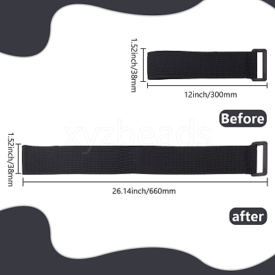Nylon Hook and Loop Tapes AJEW-WH0009-70-1