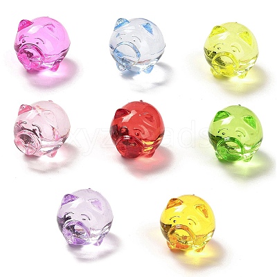 Transparent Acrylic Beads OACR-Z016-12A-1