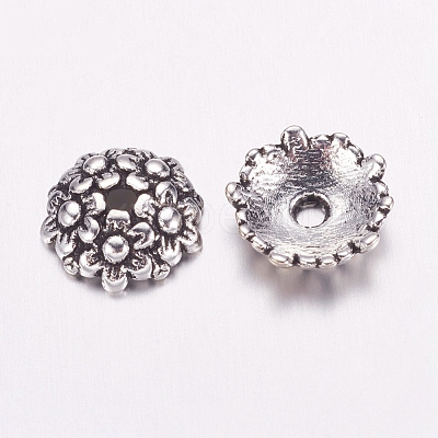 Tibetan Style Bead Caps LF1650Y-NF-1