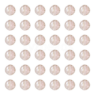 80Pcs AB Color Plated Glass Beads EGLA-TA0013-18-1