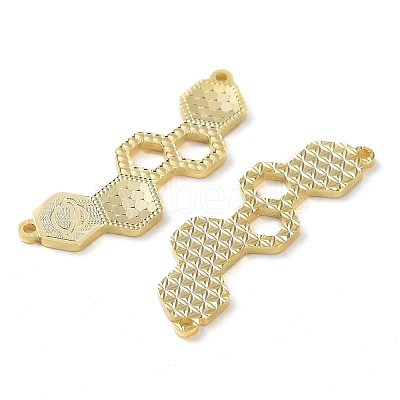 925 Sterling Silver Connector Charms STER-C003-22G-1