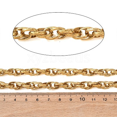 304 Stainless Steel Rope Chains CHS-A021-07C-G-1