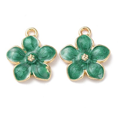 Alloy Enamel Pendants ENAM-C014-01G-03-1