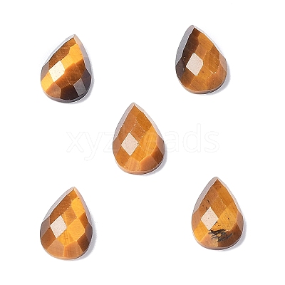 Natural Tiger Eye Cabochons G-G0001-B05-1