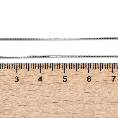 Non-Tarnish 304 Stainless Steel Snake Chain Necklaces NJEW-D285-02P-1