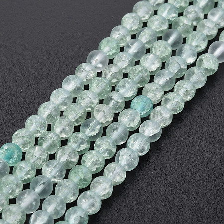 Crackle Glass Beads Strands GLAA-S192-D-006E-1