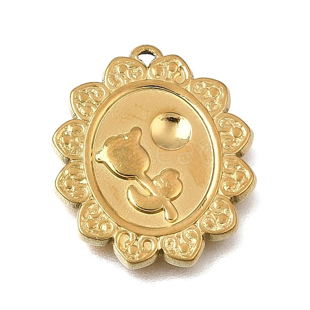 304 Stainless Steel Pendants SA-CBAF4B0-02G-01-1
