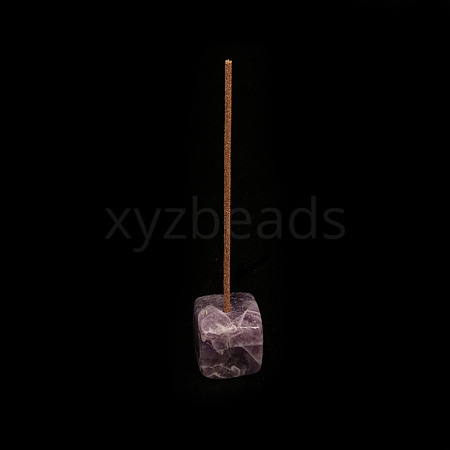 Natural Amethyst Incense Burners Holder PW-WGE54A8-02-1