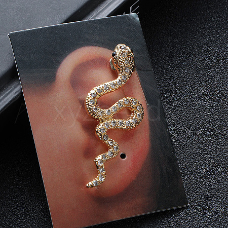 Snake Alloy Stud Earrings PW-WG97944-01-1