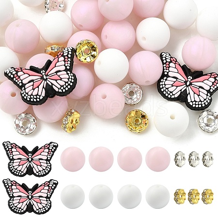 Silicone Beads Set SIL-YW0001-47-1
